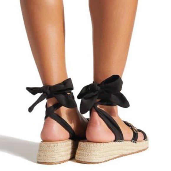 Shoe Dazzle Radly Platform Espadrille Sandal - Picture 3 of 5